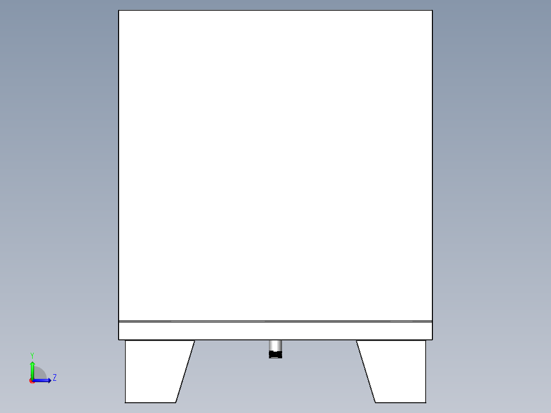 活性炭箱（sw21可编辑+cad）左视图