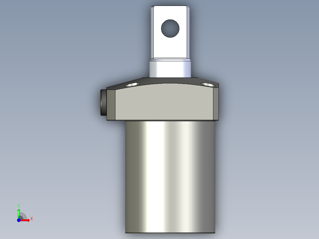 KOSMEKLHS0650-Cx-P多系列多零件图纸模型前视图