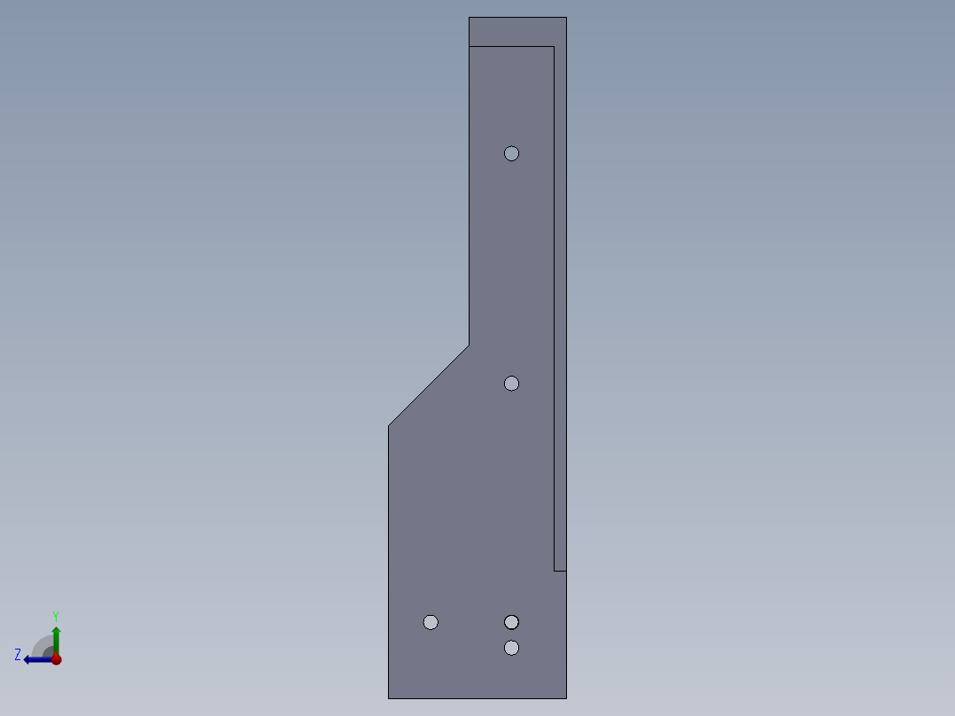小型越野四轮遥控车右视图