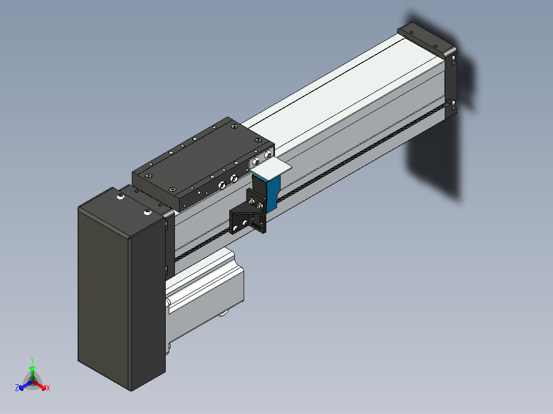 模组FSL60 E200 10C7-BD-B60正等轴测图
