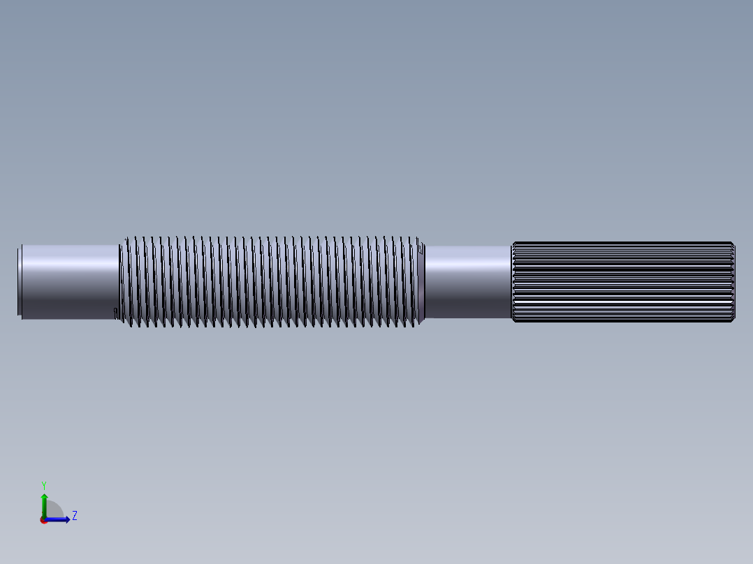 JS062-2600mm中板矫正机设计左视图