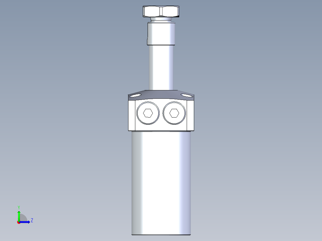 KOSMEKLHA0360-CL-Q20多系列多零件图纸模型左视图