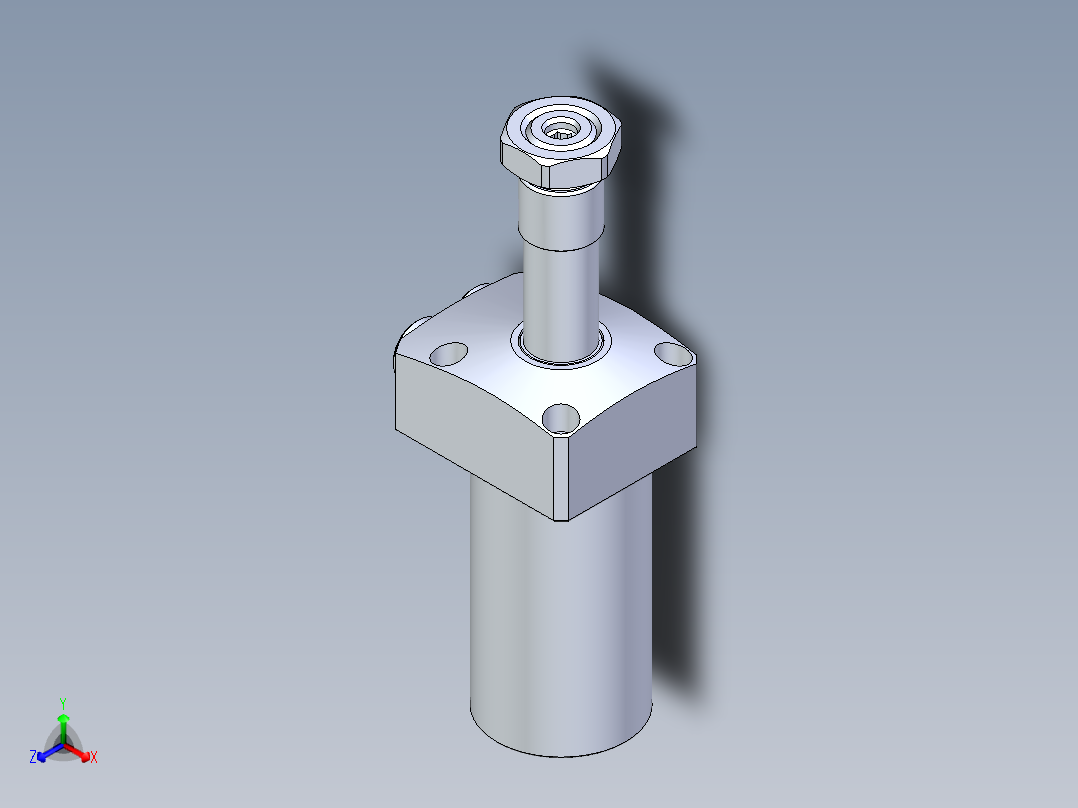 KOSMEKLHA0360-CL-Q20多系列多零件图纸模型正等轴测图
