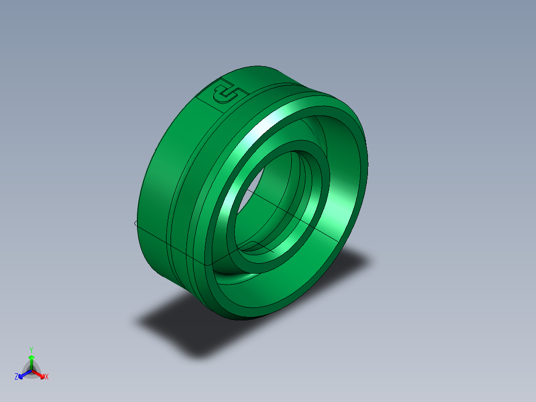 PARKER单连杆密封件<span style='color: red'>3D</span>模型STP格式