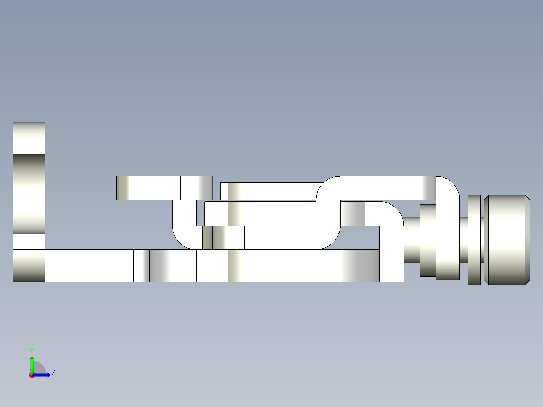 基恩士OP-51698_kc图纸模型左视图