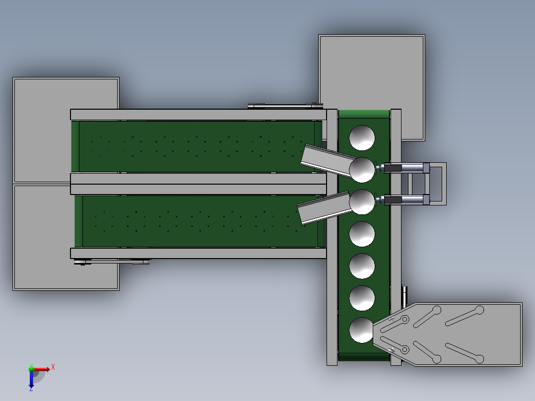 苹果分拣机sw20可编辑俯视图