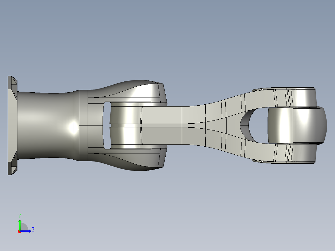 kuka industrial robot左视图