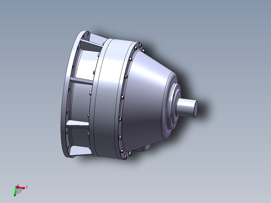 Q015-CS20机型<span style='color: red'>机器人</span>关节谐波传动装置设计【三维SolidWorks】