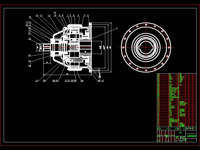 Q015-CS20机型机器人关节谐波传动装置设计【三维SolidWorks】