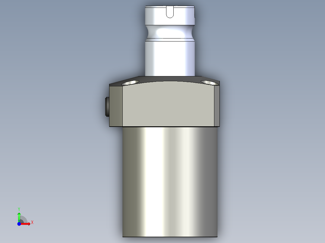 KOSMEKLHS1050-CL-F多系列多零件图纸模型前视图