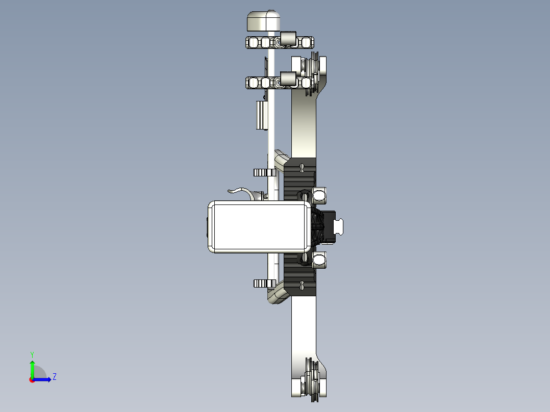 B53 High-Power 70 lbs compound crossbow 70磅 高威力复合弩 (铝材)左视图