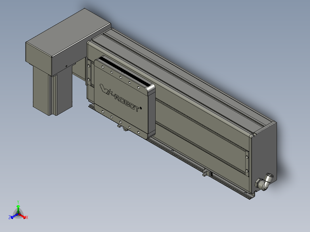 威洛博VBC17-S250-BRU-P75正等轴测图