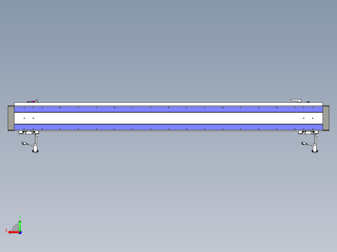 威洛博VL系列3d模型模组2VL14S1Y-S1400后视图