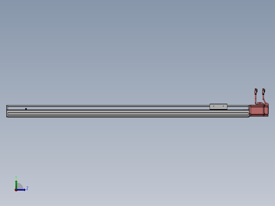 精密模组MY120-T10-1000L-BC-P20B-C4-C左视图