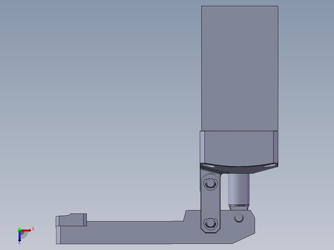 汽车桥壳零件液压镗铣一体夹具设计【含三维图】俯视图