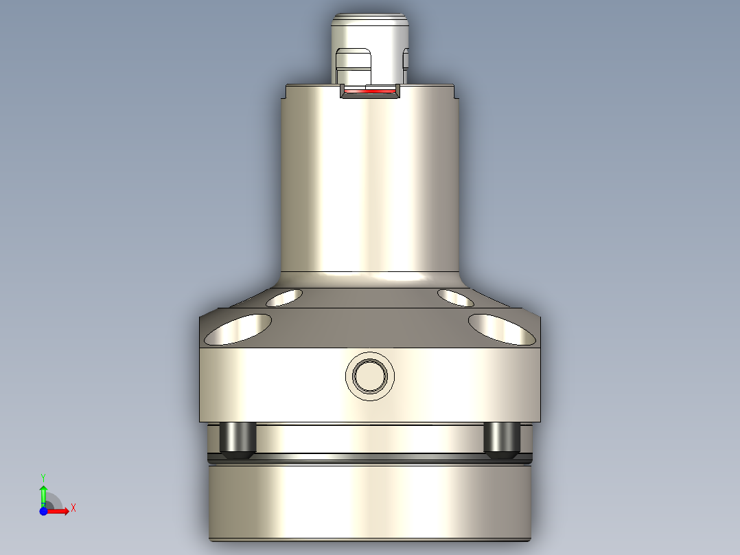 KOSMEKSFA3000-M2N-130-H55多系列多零件图纸模型多系列多零件图纸模型前视图