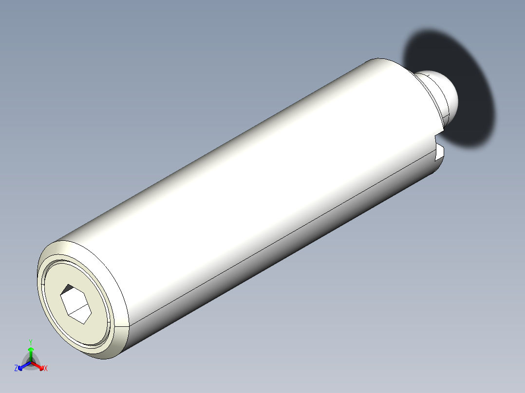 定位柱(輕荷重)(塑膠梢)2206-3D多系列多零件图纸模型正等轴测图