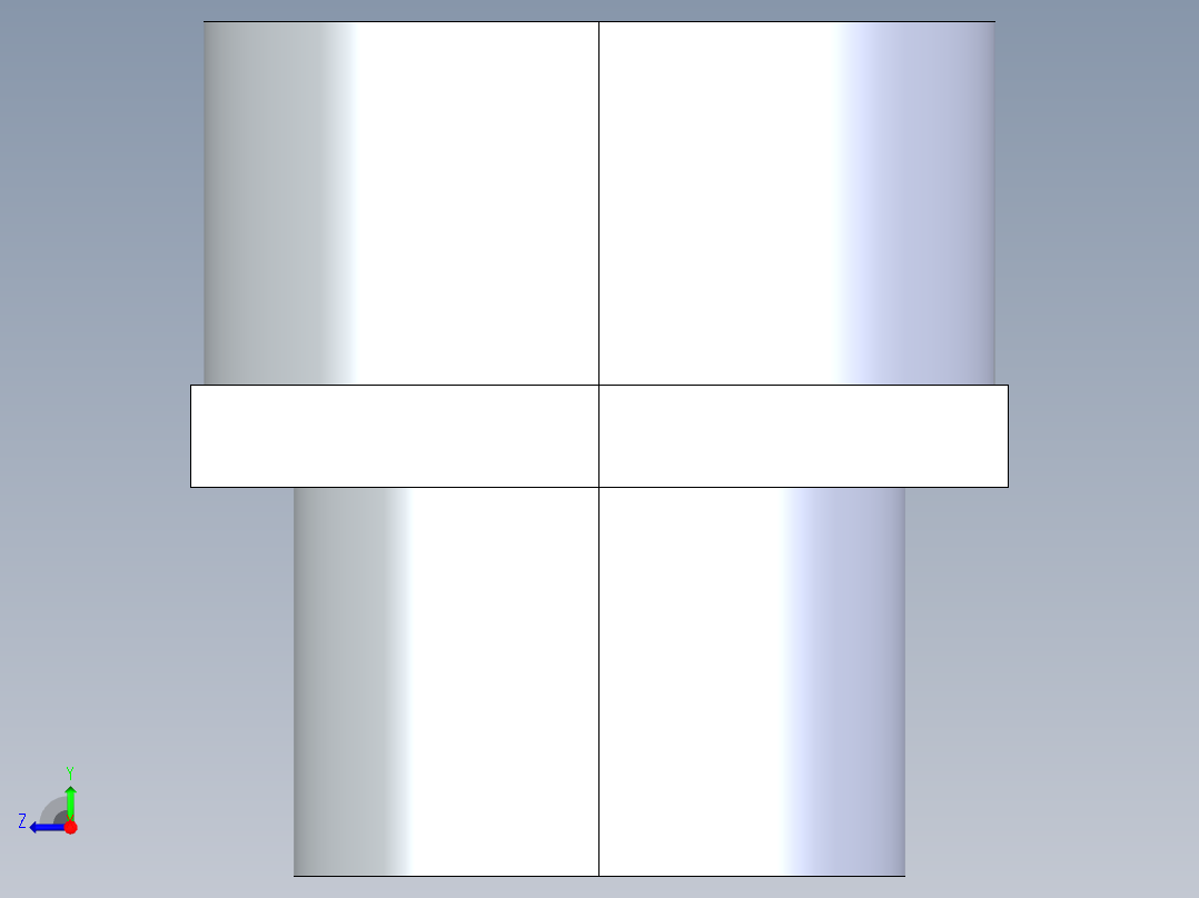 聚氯乙烯配件31-Sch80_PVC-Brass_SPIGxFPT_878-015BR_1.5in右视图