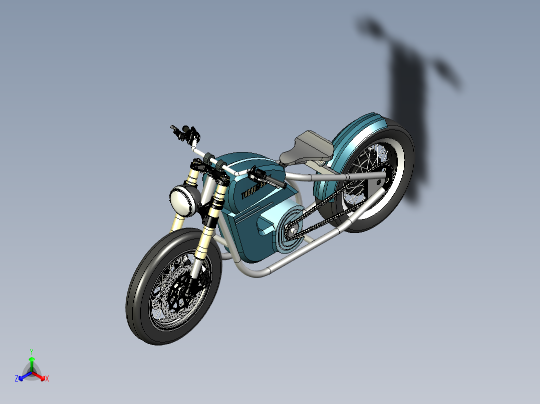 TorqueFreak 电动摩托车--stp