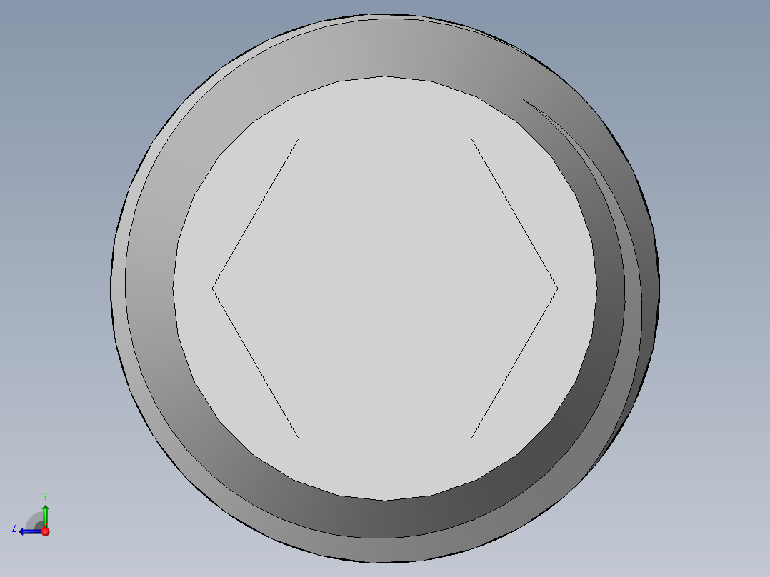 DIN 913-ISO 4026 固定螺钉-M22 L=20.SLDPRT右视图