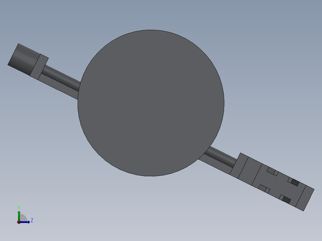 三自由度机械手SolidWorks模型952376==30左视图
