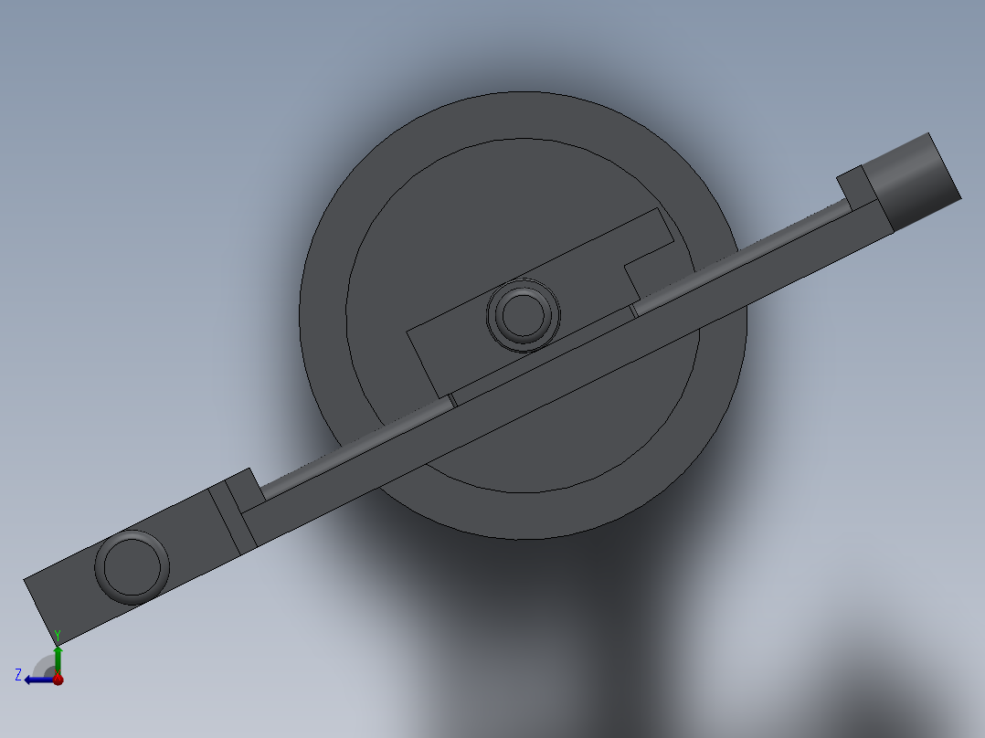 三自由度机械手SolidWorks模型952376==30右视图