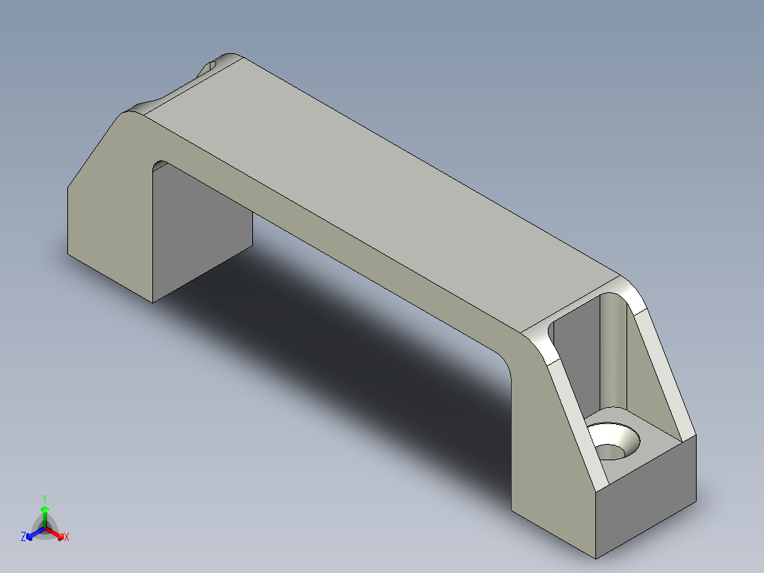 取手(塑膠)M.443-SH-3D多系列多零件图纸模型
