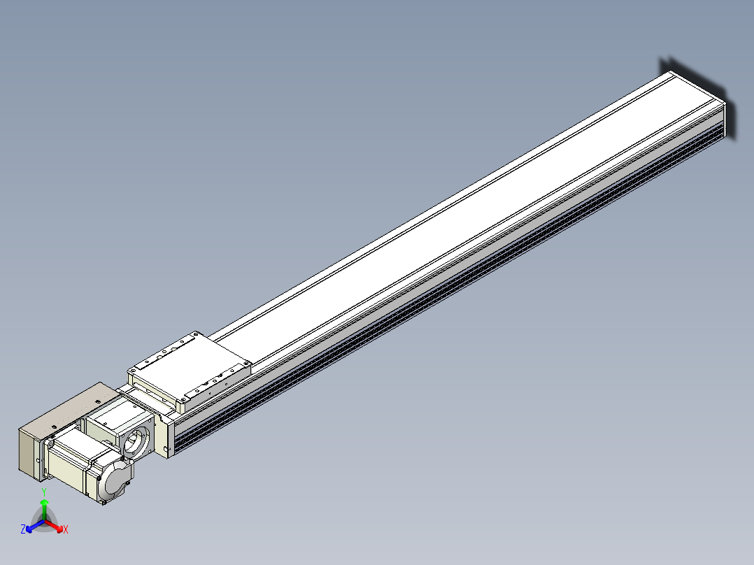 同步带全封闭直线模组TPA-HCB-105D-90-L800-ML-Y-P20-N3