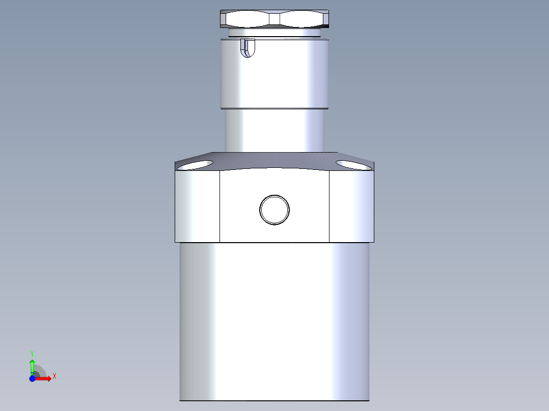 KOSMEKLG1050-SL-Y30多系列多零件图纸模型前视图