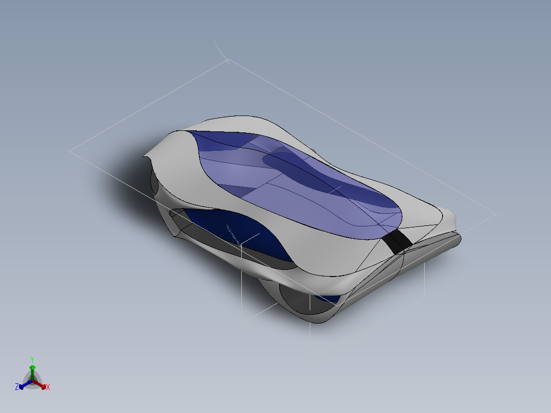 概念车正等轴测图