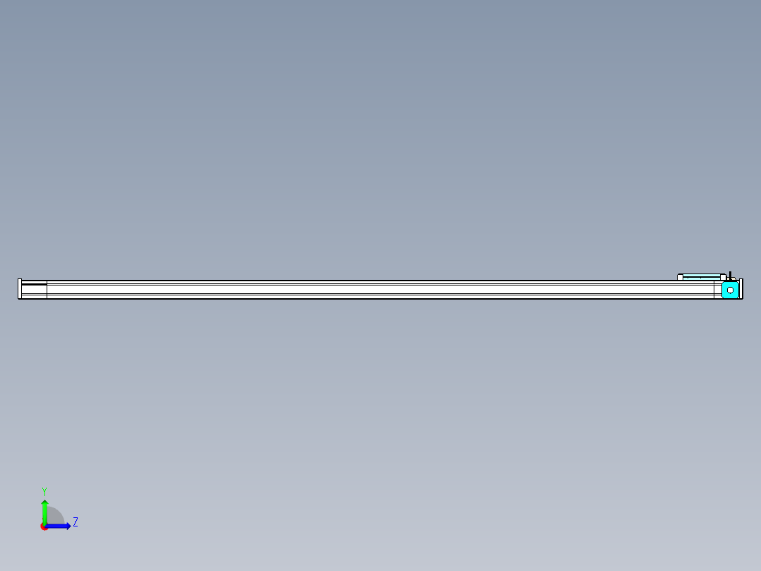 欧规系列-LB6A-L130-S2150-BL-ZP40-C3左视图