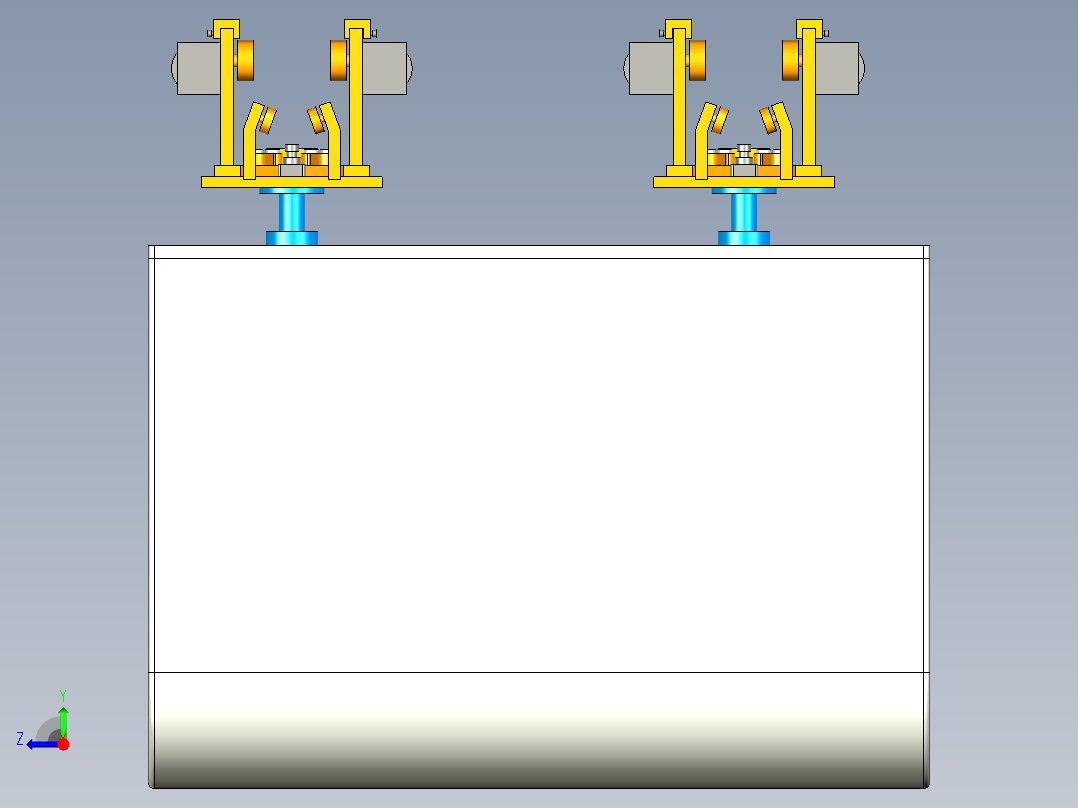 第五代车右视图