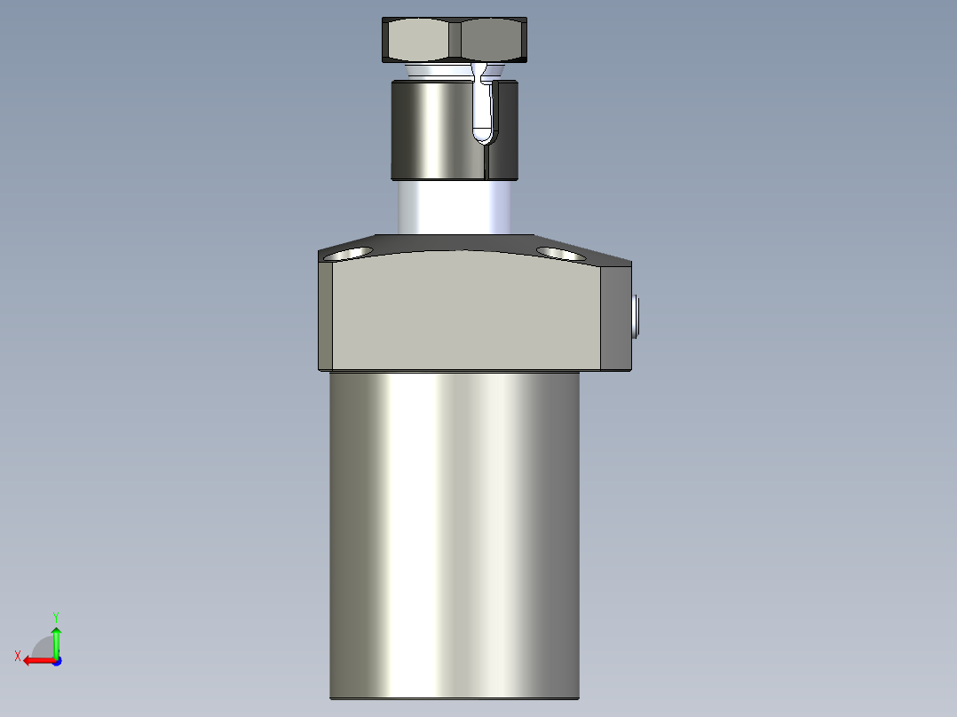 KOSMEKLHS0550-GL-Y60多系列多零件图纸模型后视图