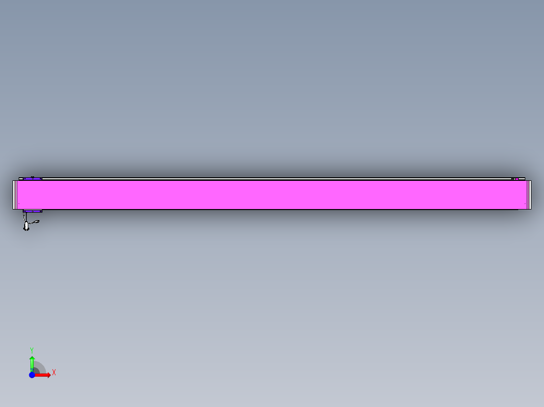 威洛博VL系列3d模型模组VL17E1Y-S2800前视图
