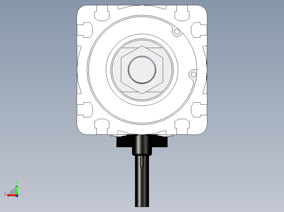 Y65-300-BC后视图