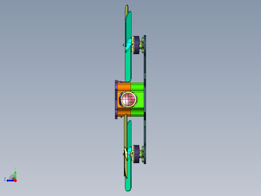 极光HD遥控飞机右视图