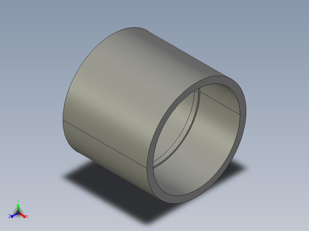 船舶管路系统SeaCor_Coupling_SxS_37J129060_6in正等轴测图