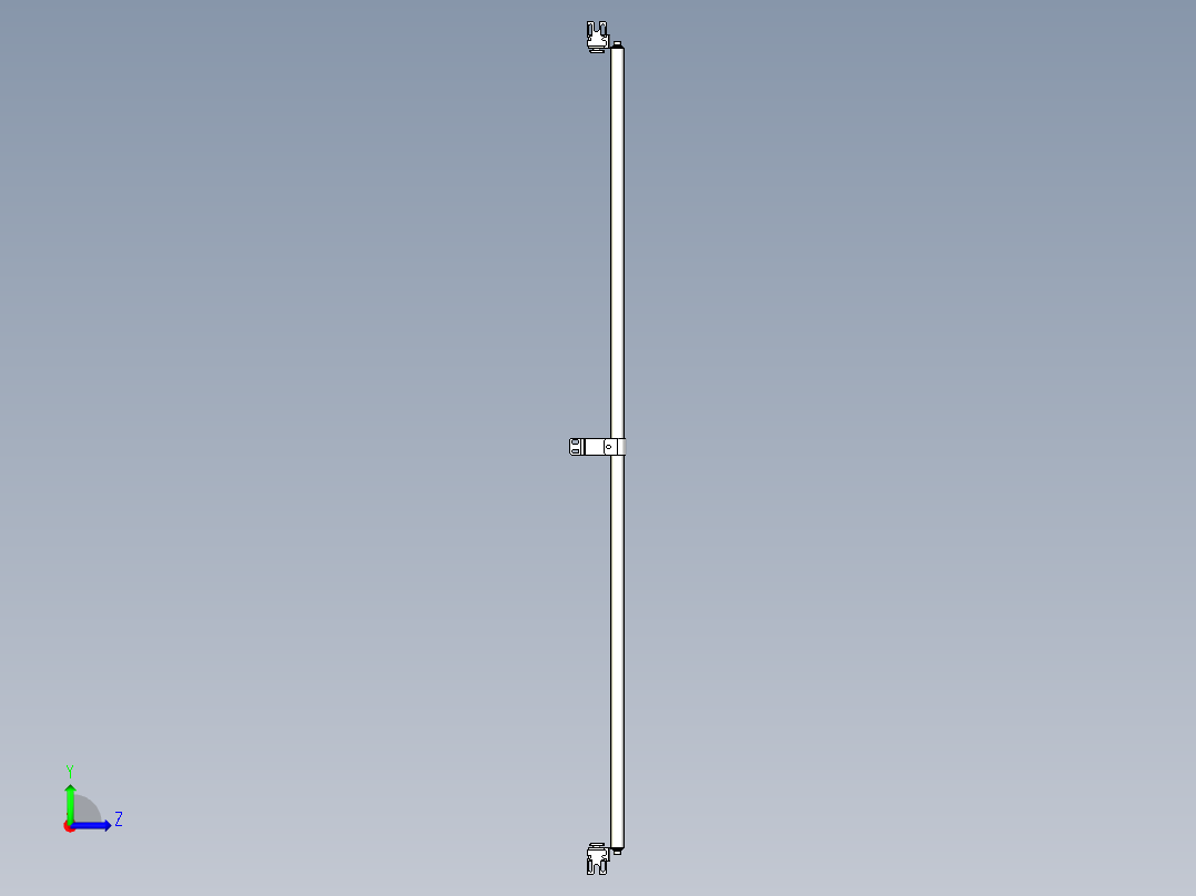 基恩士SL-JB119_side-mount_kc图纸模型左视图
