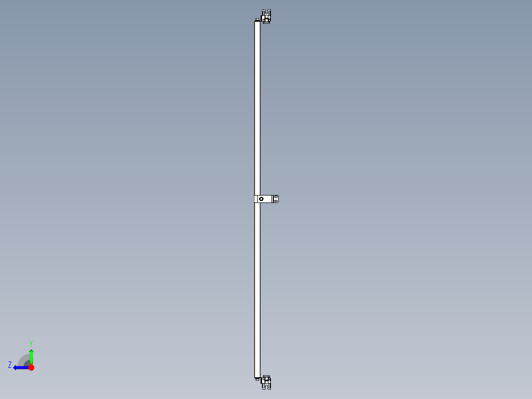 基恩士SL-JB119_side-mount_kc图纸模型右视图
