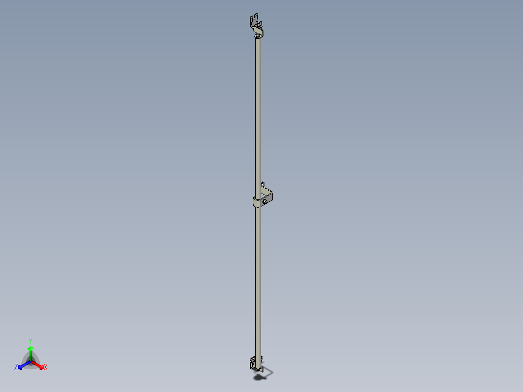 基恩士SL-JB119_side-mount_kc图纸模型正等轴测图