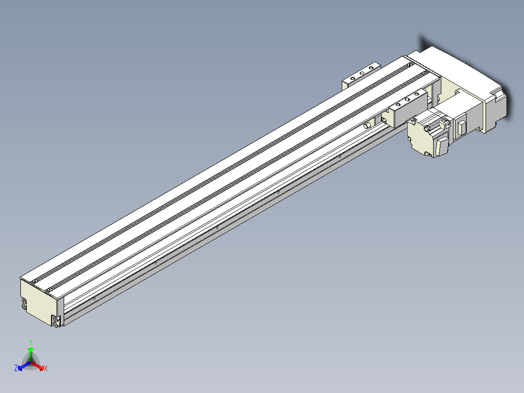 钢基模组-TPA-KNR-6005C-600A1-MR-H1正等轴测图
