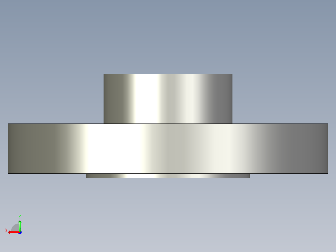 船舶管路系统SeaCor_Flange Vanstone_SOC_37J154010_1in后视图