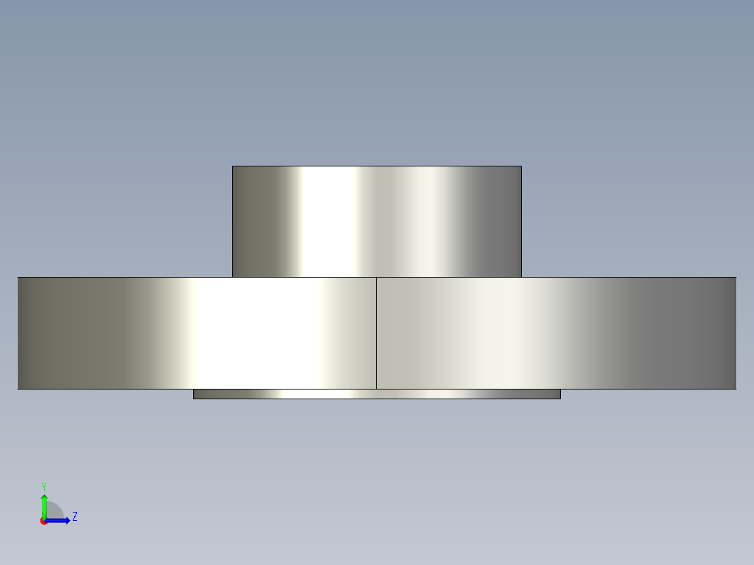 船舶管路系统SeaCor_Flange Vanstone_SOC_37J154010_1in左视图