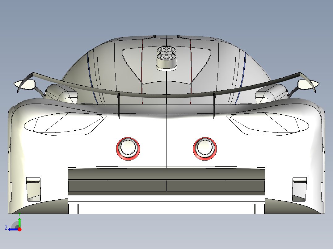 汽车车身 (36)右视图