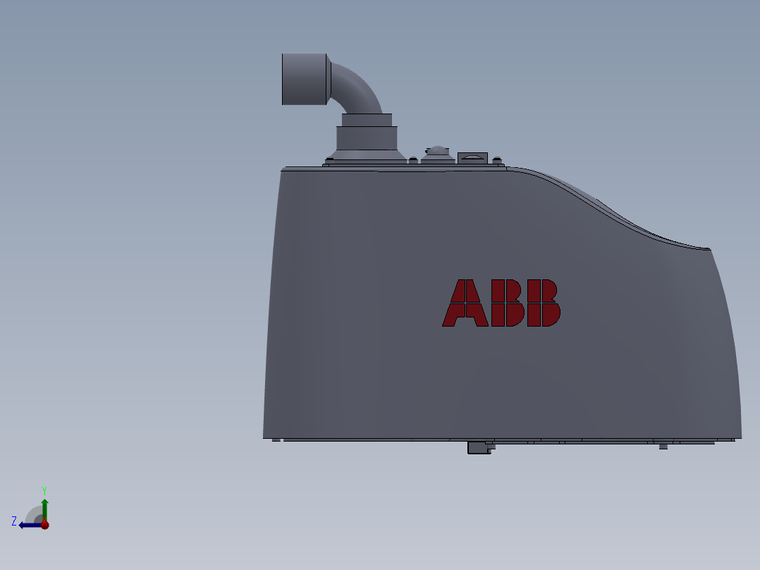 ABB全系列机器人3-3D模型 (19)右视图