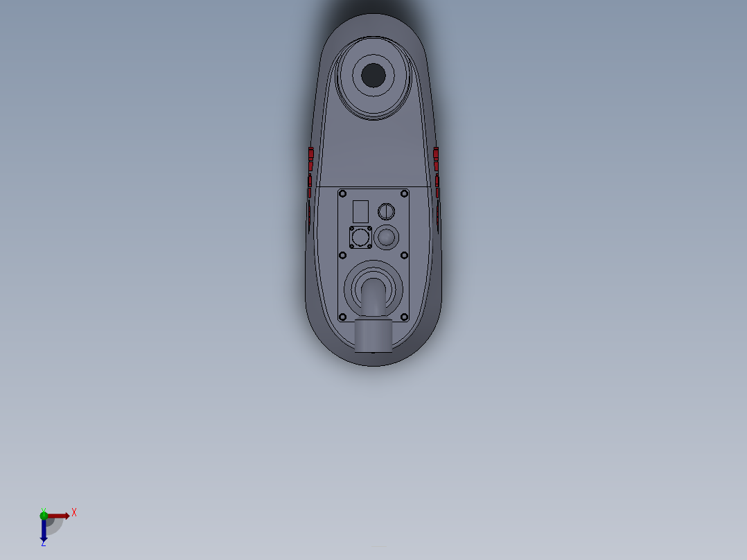 ABB全系列机器人3-3D模型 (19)俯视图