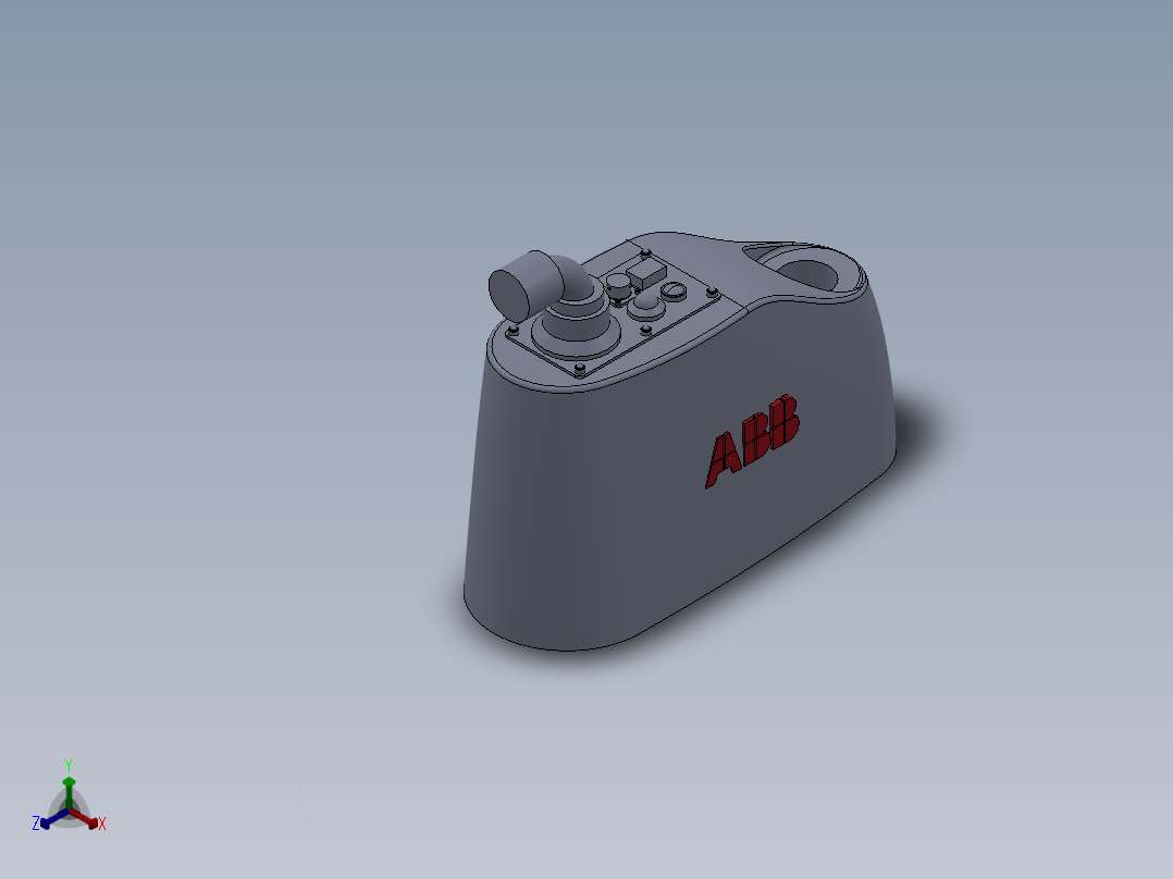 ABB全系列机器人3-3D模型 (19)正等轴测图