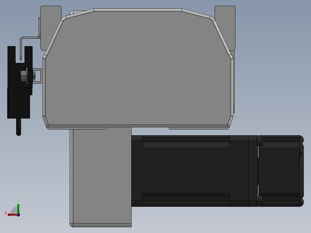精密模组MT100-L78-1600-RD-M10-C4后视图
