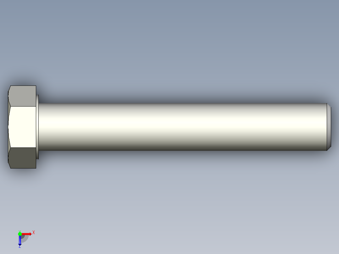 螺钉-DIN_931-M18x2.5x110_27.stp俯视图