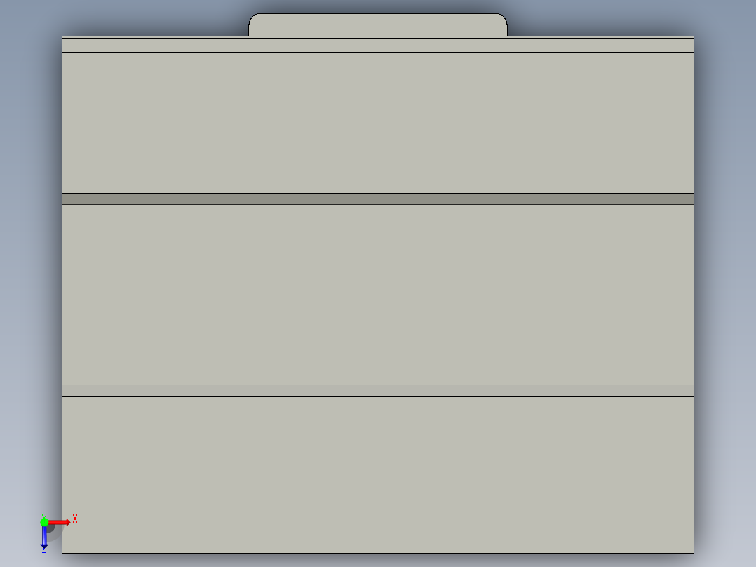 基恩士KV-HTC_kc图纸模型俯视图